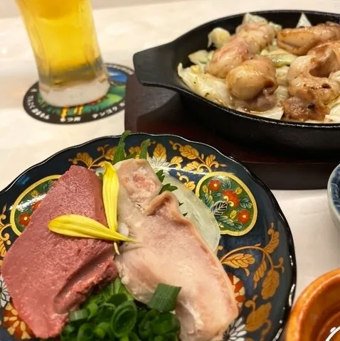 当日OK◎にせんべろ・生ビール、日本酒豊富ドリンク80種から3杯+和牛内臓刺し付フード3品